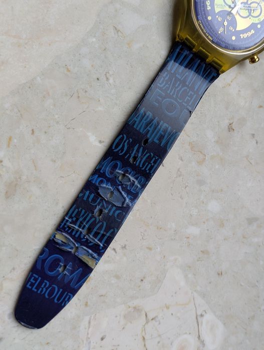 Swatch Chrono 100 lecie olimpiad 1994