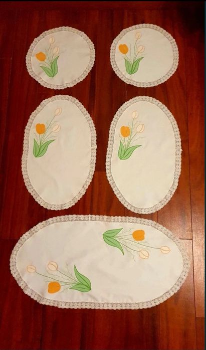 Conjunto 5 naprons cozinha