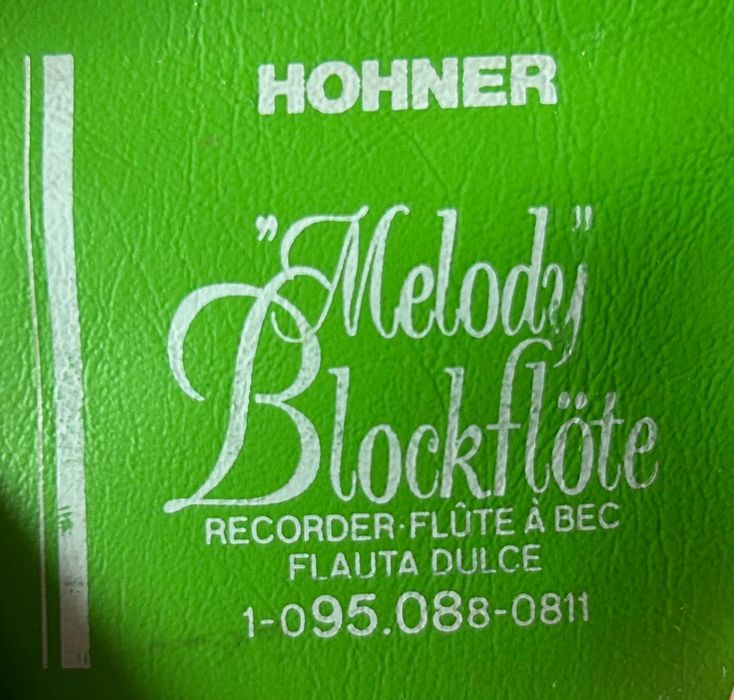 Flauta escolar Hohner