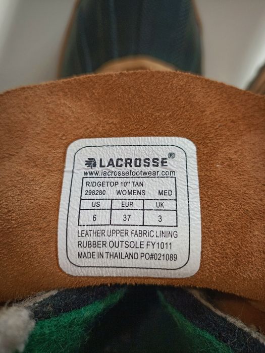 LaCrosse buty myśliwskie śniegowce r.37 mm