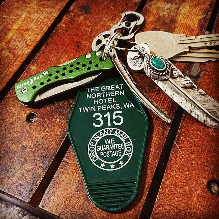 Большой Северный отель номер#315 Твин Пикс брелок: 315 грн