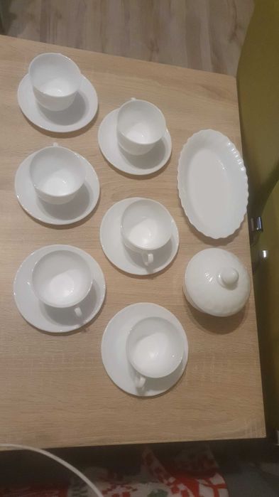 Serwis Kawowy ARCOPAL France – Fason Trianon – 14 el. Lata 90te.