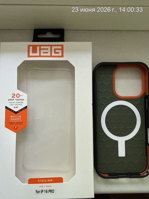 Продам. Чехол iPhone 16 Pro. Цвет олива. Олх доставка.