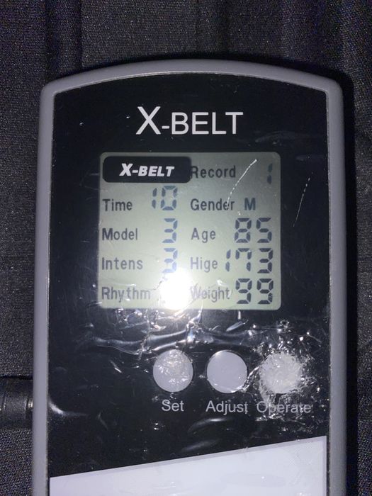 Пояс для схуднення  x-BELT массажер