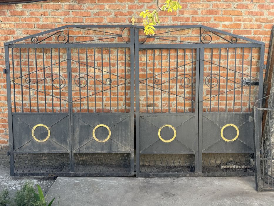 Ворота з хвірткою