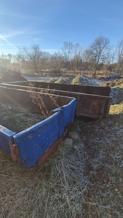 Kontener kontenery duży hak hakowiec