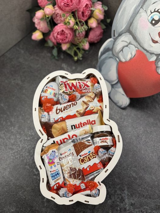 Кіндер бокс Kinder Milka бокс Дитячий подарунок Набір Корпоративний