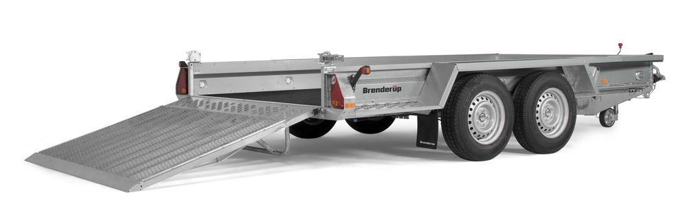 Przyczepa Brenderup MT 3651 pod minikoparkę 3.5T OD RĘKI mini koparka