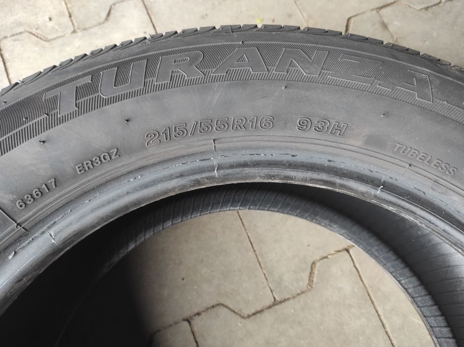 Opony letnie 215/55 r16 Bridgestone