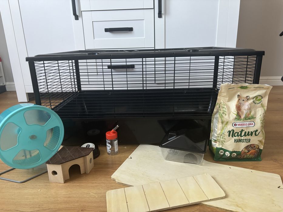 Klatka dla gryzonia 80x40 z wyposażeniem