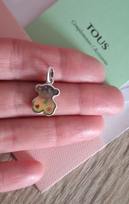 Tous zawieszka srebro 925 masa perłowa oryginalna