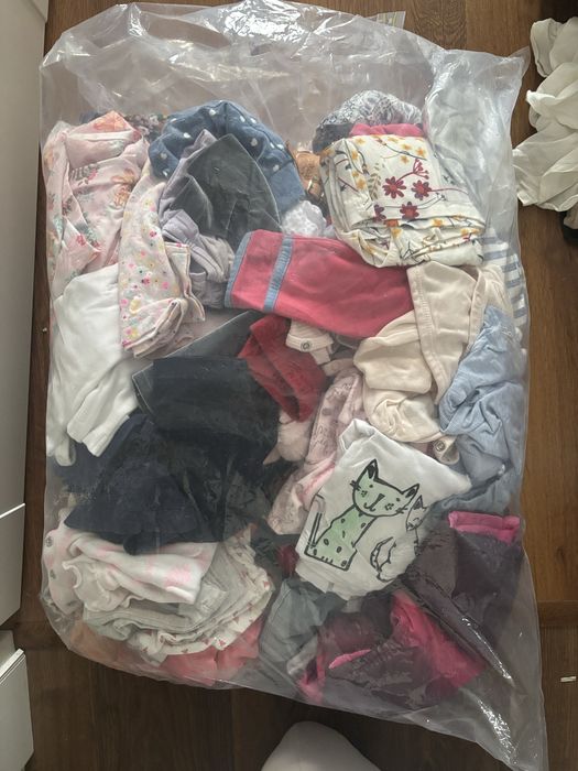 Torba ubran niemowlecych dziewczęcych dziewczynka 68-92