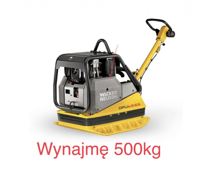 Wynajmę wynajem zageszczarka skoczek stopa łata wibracyjna wacker