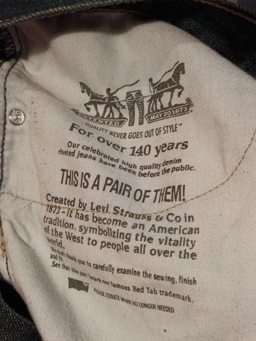 Джинсы Levi's 505  34/30 зауженные