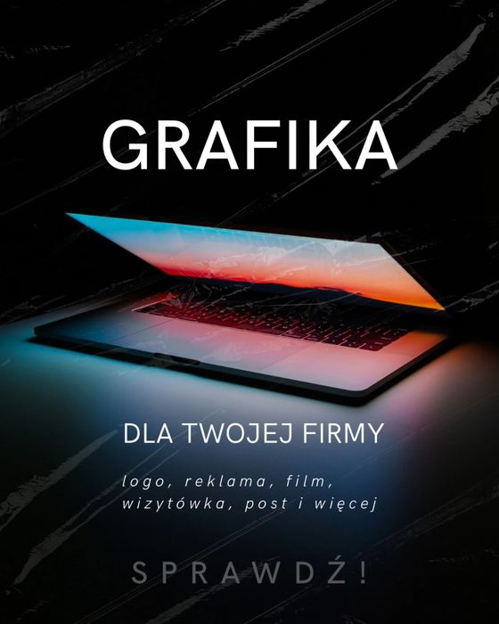 Grafik komputerowy dla Twojej firmy reklama biznesu logo wizytówka