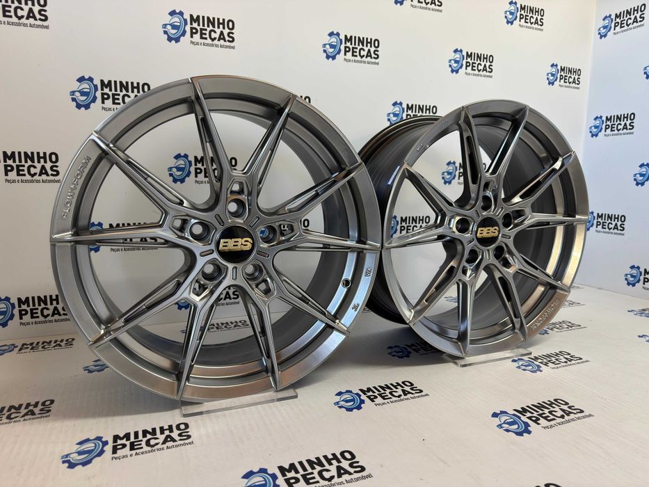Jantes look BBS em 17 (5x108) Hyper Black