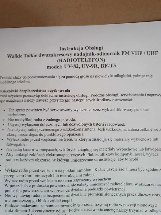 Krótkofalówki - Łoki Toki - Radiotelefony profesjonalne - Komplet 2 szt Nowe !