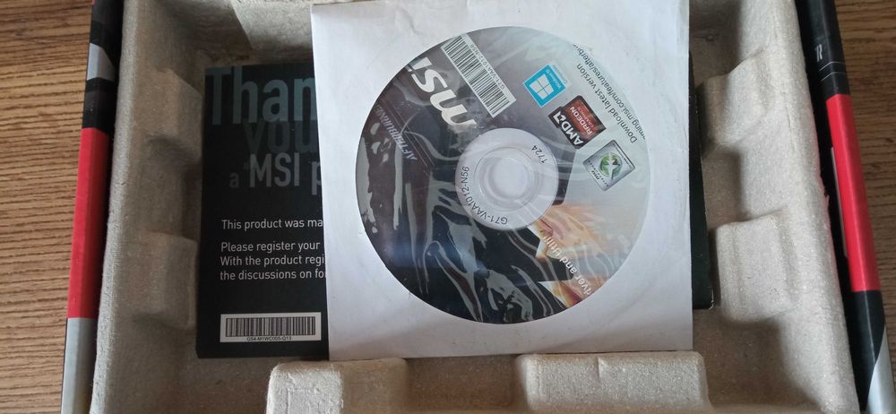 MSI Radeon RX550 2Gb GDDR5