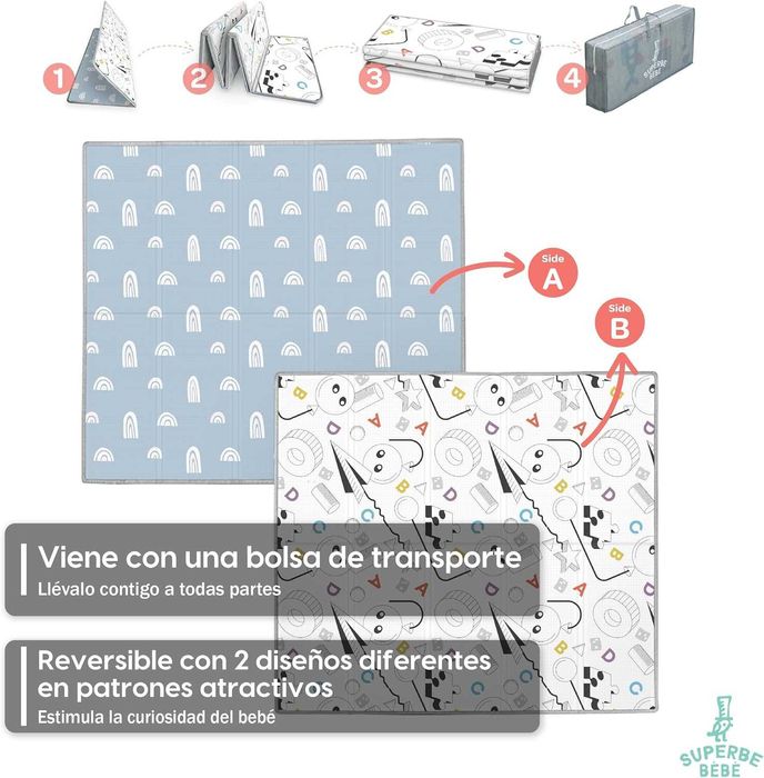 Tapete de brincar para bebe
