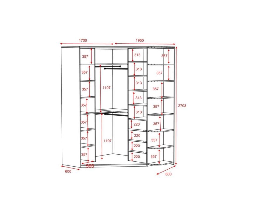 Продам велику шафу білого кольору