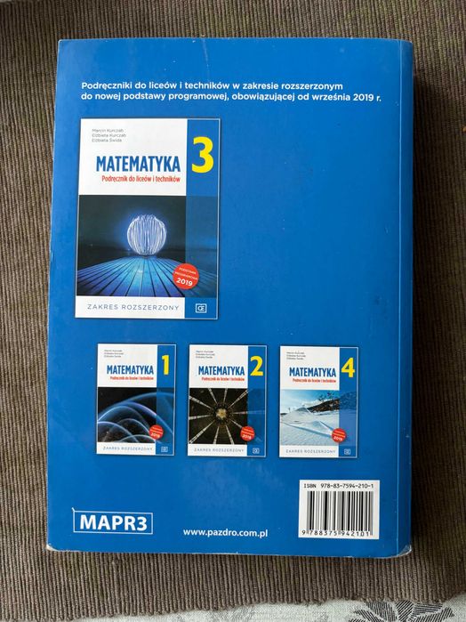 Podręcznik Matematyka 3