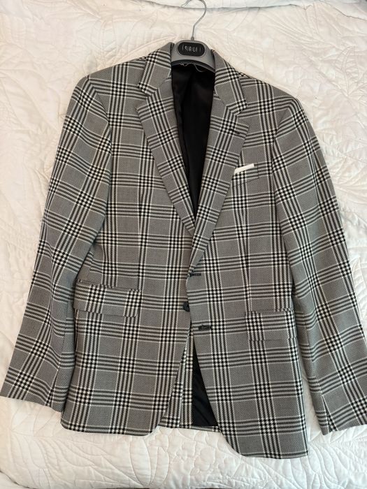 Blazer Zara Cinzento