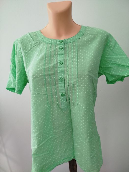 Bluzka damska L zielona