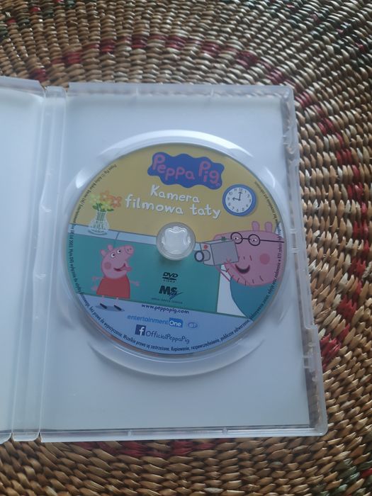 DVD z bajką Peppa - Kamera filmowa taty