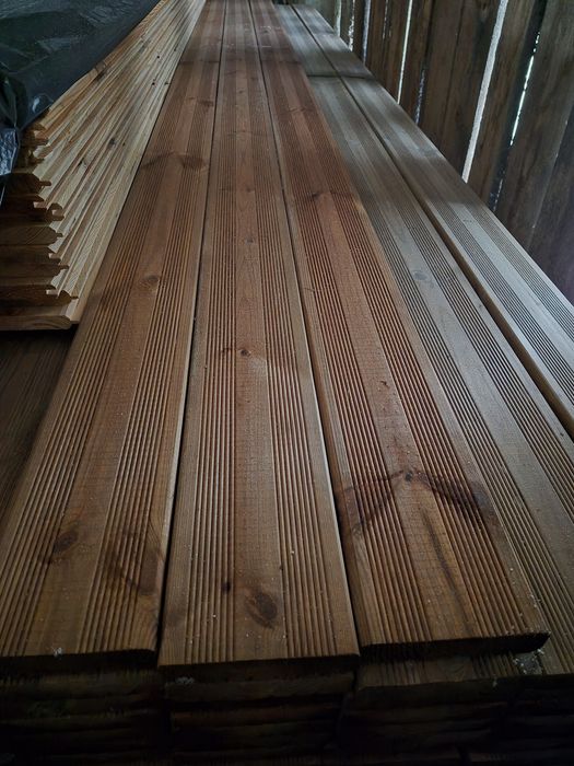 Deska  tarasowa  modrzew,  świerk,   sosna