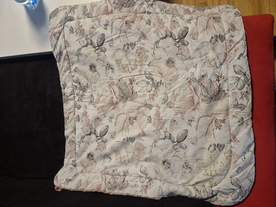 Rożek becik otulacz dwustronny niemowlęcy