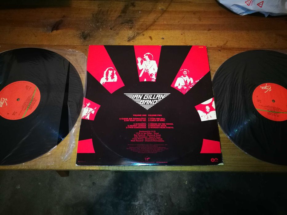 GILLAN  (IAN) Hard-Rock -Live At The Budokan-Vol I&II(EdPORT-1983)2XLP