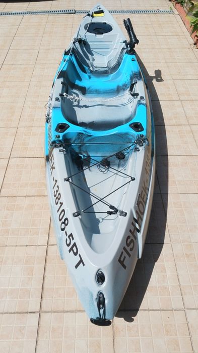Kayak de Pesca registado.