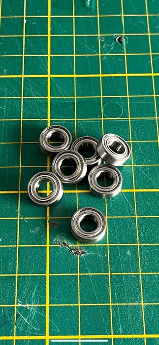 Z02b Łożysko kulkowe 6x12x4 - MR 126 ZZ - oś 6mm 2szt