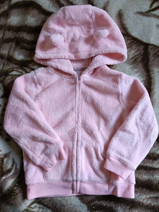 Меховушка кофта худі Carters 24 плюш