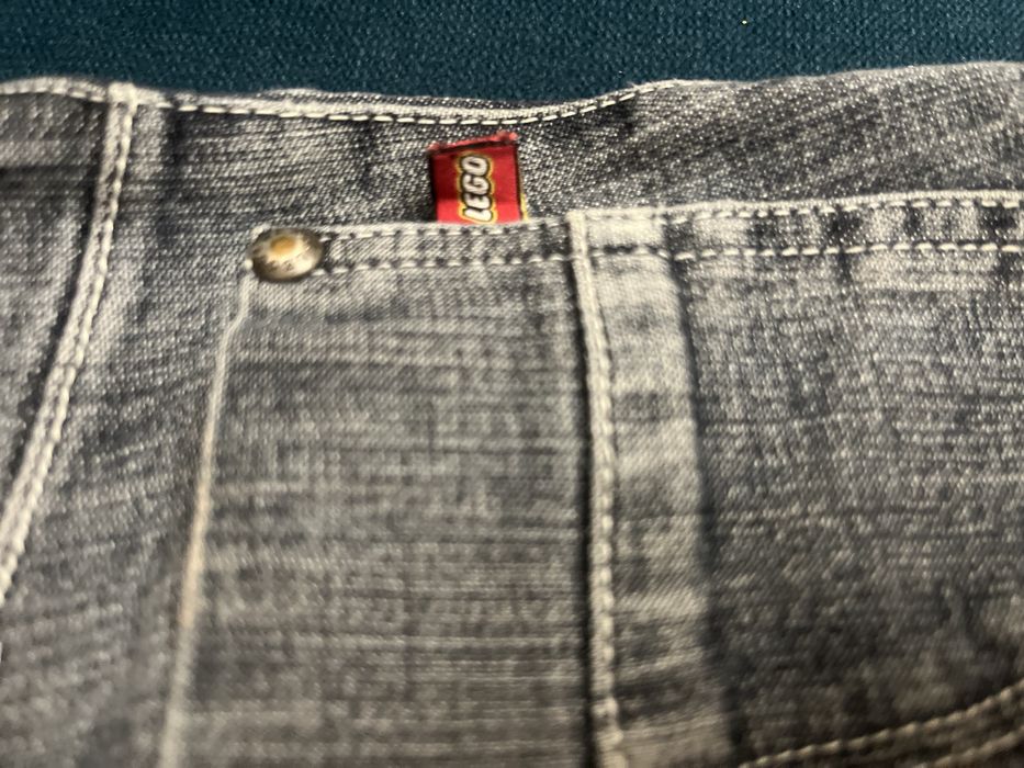 Jeansy chłopięce 116 lego