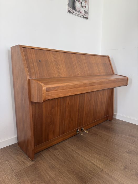 Pianino szwedzkie J. P. Löfberg – styl Mid-Century / Vintage