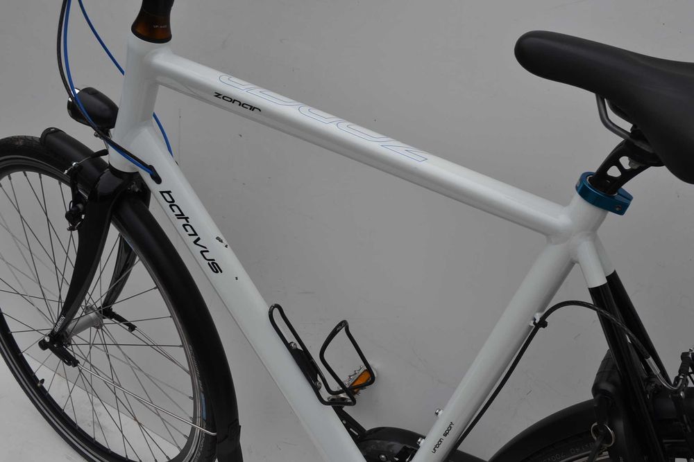 Lekki biały rower trekkingowy * Batavus Zonar * koła 28'' 61cm