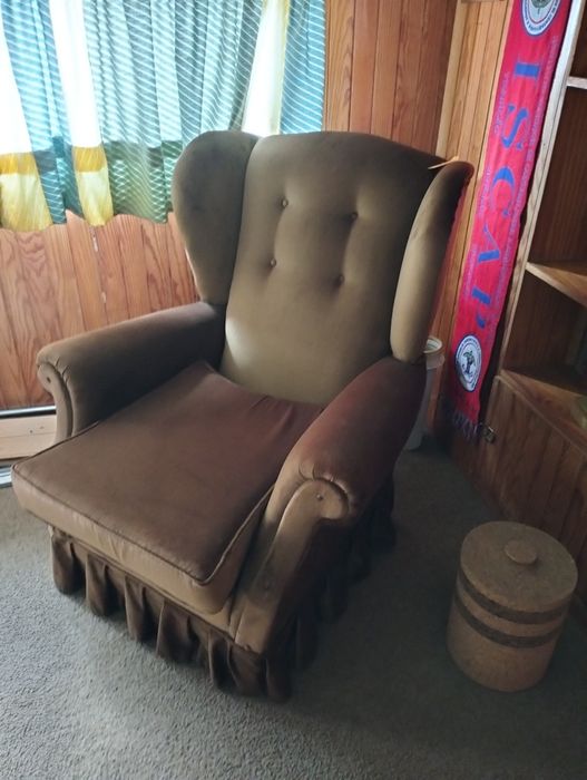 Sofá individual Castanho