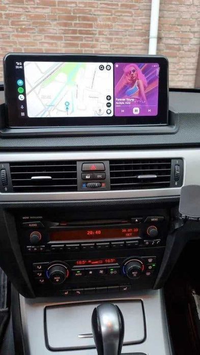 BMW E90 E91 E92 E93 – Radio Android 15 10,25” CarPlay Android Auto 4GB/64GB GPS Nawigacja Stacja Multimedialna WiFi Bluetooth DSP 4G LTE PL