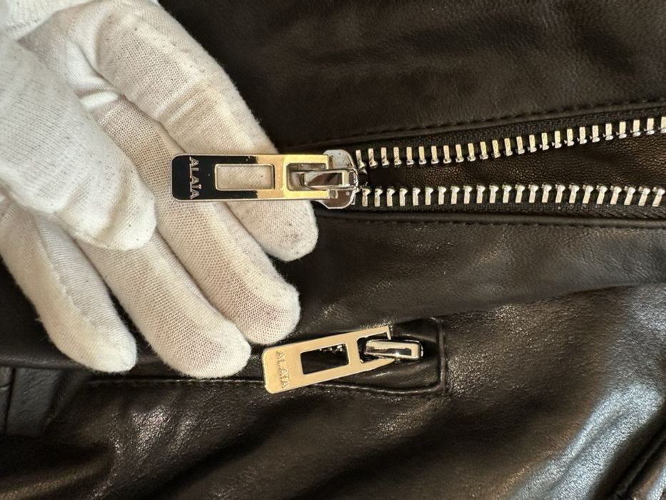 Женская кожаная куртка Alaia (xs/s)