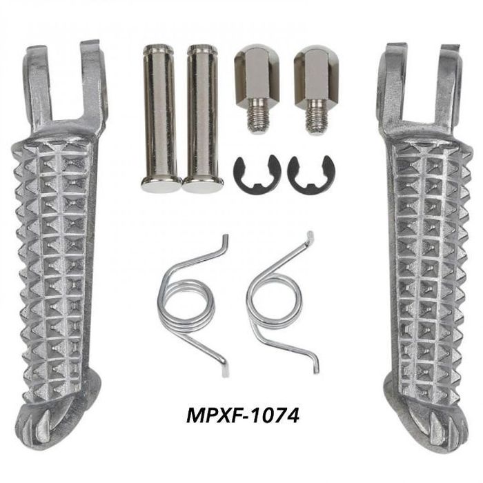 peseira frente, pousa pes , patins frontal,Yamaha - YZF R6 1999 -2013