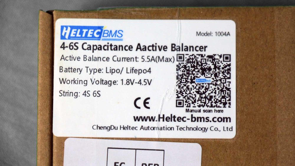 Активний балансир 4-6S (Lifepo4, Lithium, Lipo, LTO)