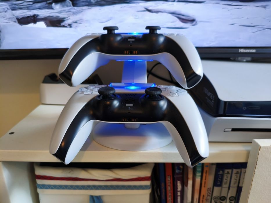 Carregador / base para comandos PS5
