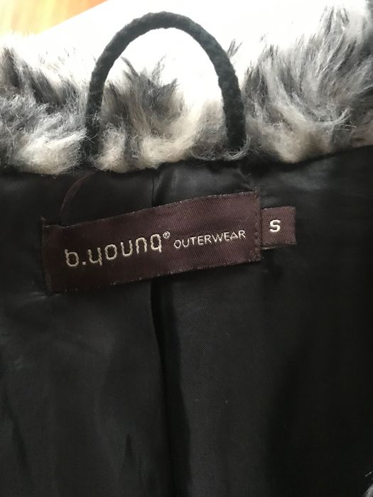Długie futro biało czarne cętki beyoung S