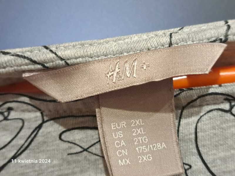 bluzka łabędzie H&M 50 52