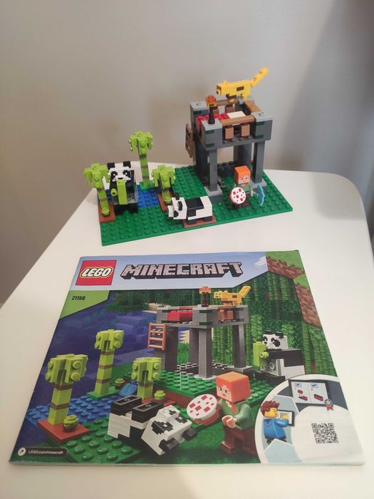 Klocki LEGO Minecraft 21158 Żłobek dla pand.