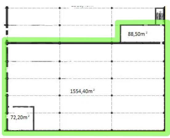 16,00 zł/ m2 Hala usługowa/ magazynowa/ produkcyjna 1 642,90 m2