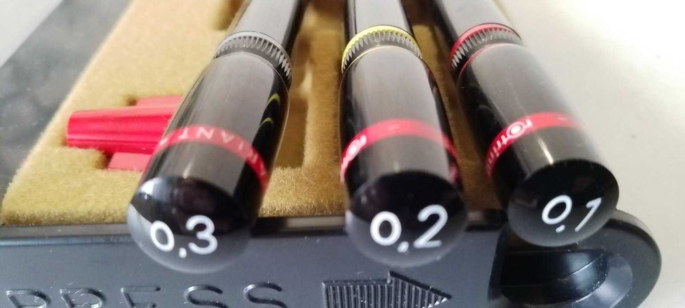 Набор изографов 0.1,0.2,0.3 Rotring Германия