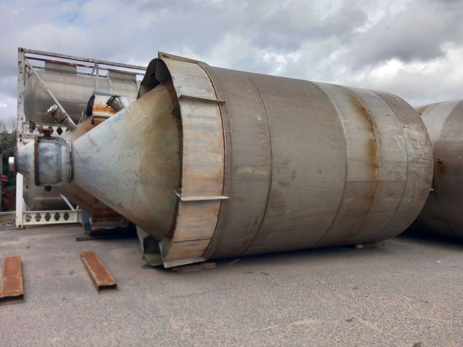 Silos de inox de 70m3