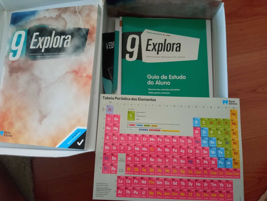 Cadernos 9 ano físico química